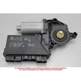 Motorino alzavetro alzacristallo post. Dx Audi A4 Avant 2001 al 2004 8E0959802A  2400000004561