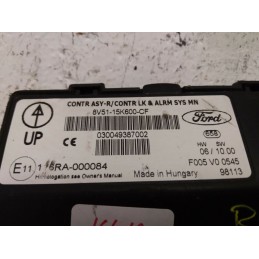 CENTRALINA BODY COMPUTER FORD FIESTA DEL 2010 COD. 8V51-15K600-CF  2400000089292