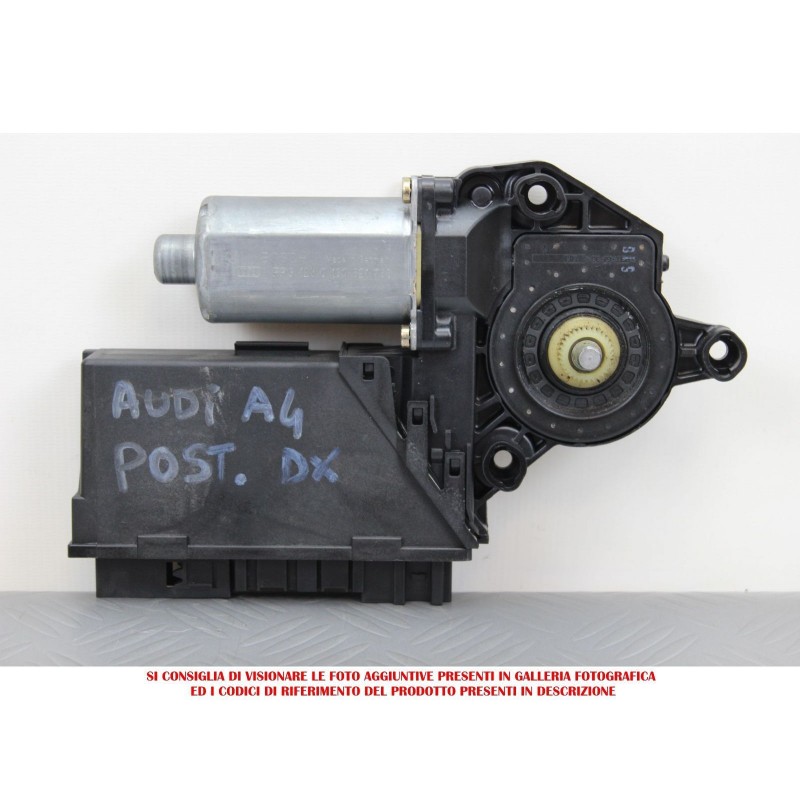 Motorino alzavetro alzacristallo post. Dx Audi A4 Avant 2001 al 2004 8E0959802A  2400000004561