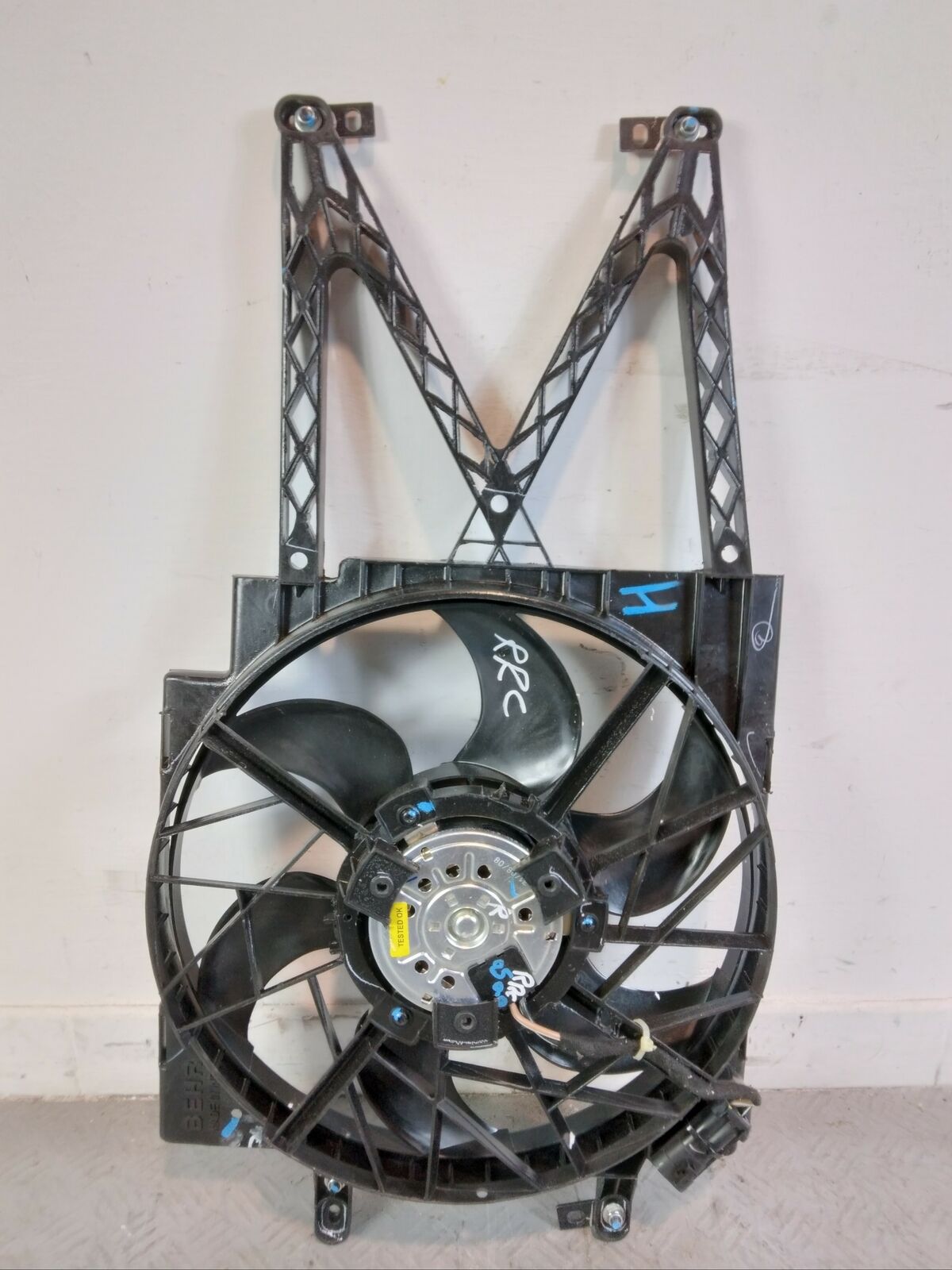 6241 VENTOLA RADIATORE TATA INDICA 1.4 DIGOR DIESEL DEL 2008 COD. 279050100195