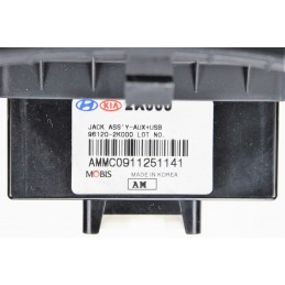 PANNELLO INGRESSI AUDIO AUX iPOD USB + ACCENDISIGARI KIA SOUL DAL 2009 AL 2014  2400000008124