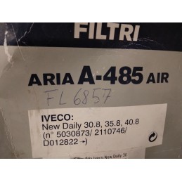 FILTRO ARIA IVECO NEW DAILY 30.8,35.8,40.8 COD. A-485  2400000094401