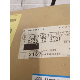 SERRATURA POST. DX MAZDA 5 DEL 2008 COD. C235-72-310F  2400000095200