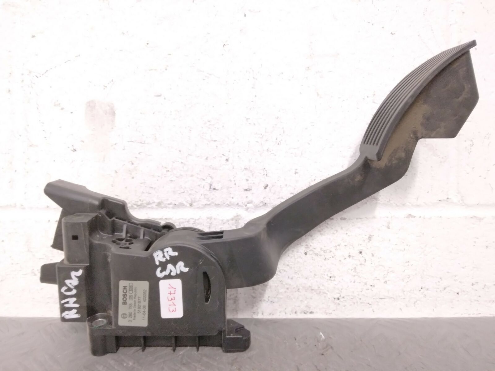 6727 PEDALE ACCELERATORE ELETTRICO PEUGEOT BIPPER 1.4 HDI DEL 2011 COD. 02807551
