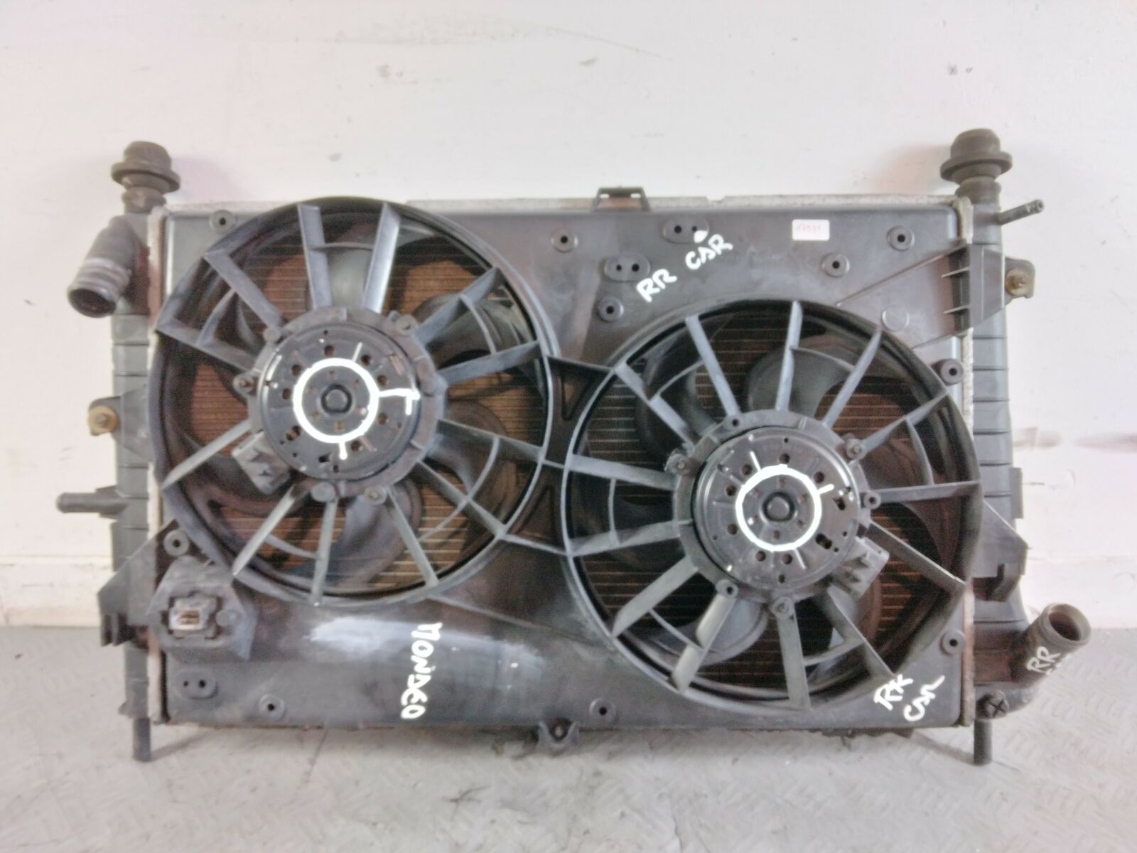 6937 VENTOLA RADIATORE ACQUA + A.C FORD MONDEO 2.0 D. DEL 2002 COD. 1S7H19710BA