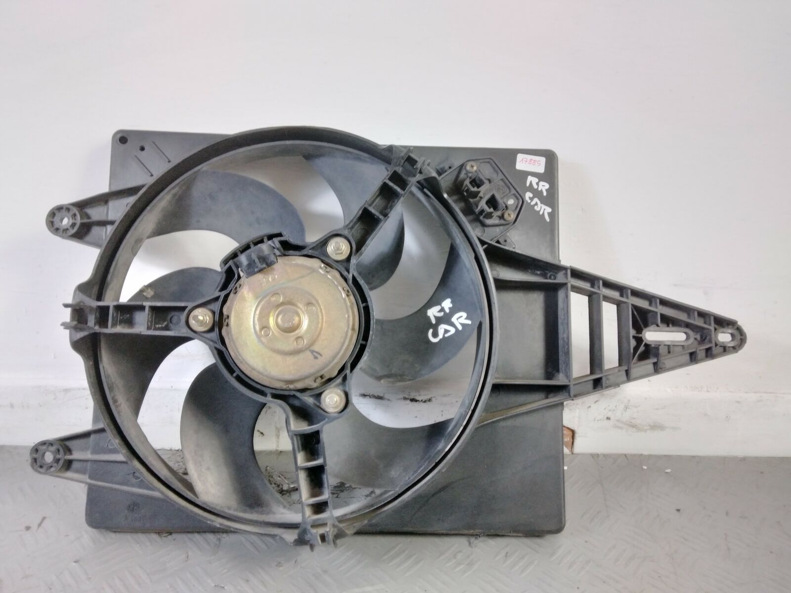 7286 VENTOLA RADIATORE ALFA ROMEO 1.4 B. DEL 2000 COD. 8240077