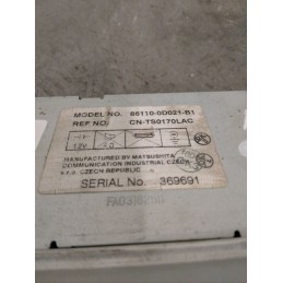 DISPLAY RADIO COMANDI STEREO TOYOTA YARIS DEL 2003 COD. 86110-0D021-B1  2400000102373