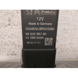 RELE' PRERISCALDAMENTO CITROEN C5 DEL 2015 COD. 9803299780  2400000109433