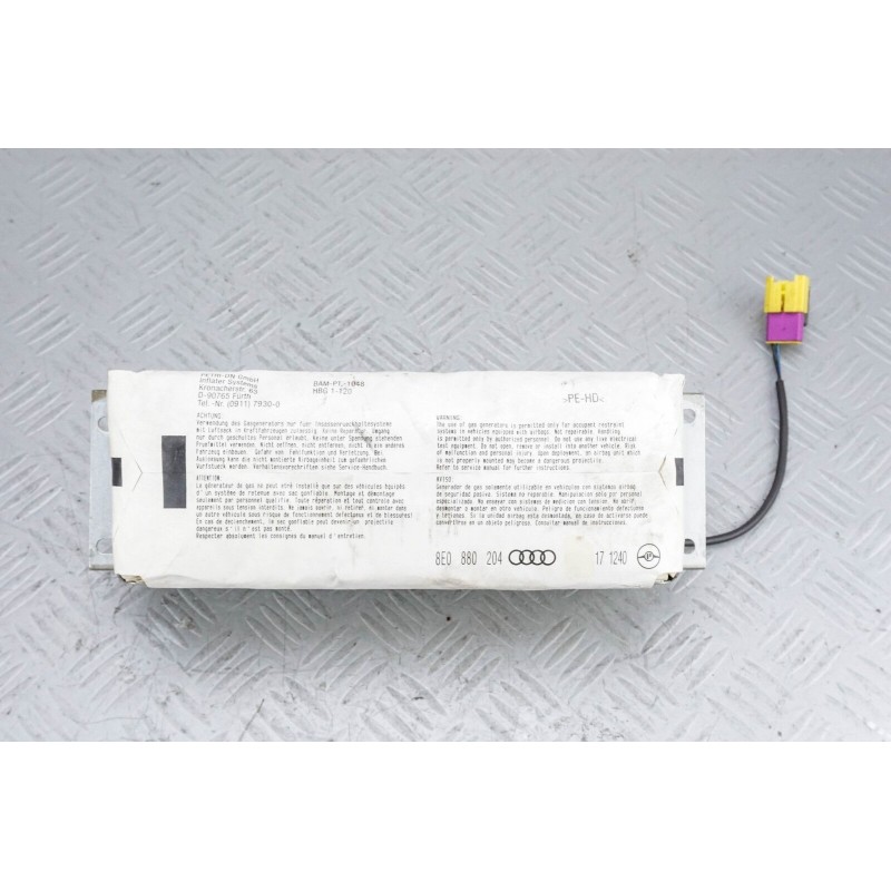 AIRBAG LATO DESTRO PASSEGGERO AUDI A4 BERLINA DAL 1997 AL 2001 COD 8E0880204  2400000009167